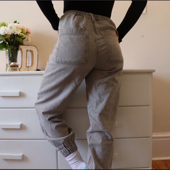 Urban Outfitters Grey Denim Pants - Picture 1 of 3